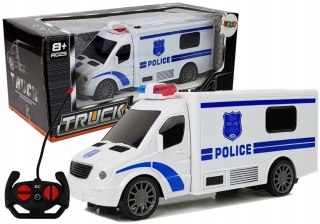 Auto Polícia Controlled R / C Sound Roosters Light