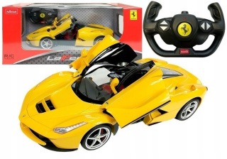AUTO R / C FERRARI RASTAR 1:14 Žltá na diaľkovom ovládači