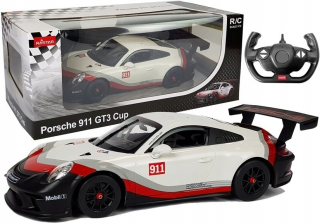 Auto R / C Porsche 911 GT3 CUP RASTAR 1:14 Biela