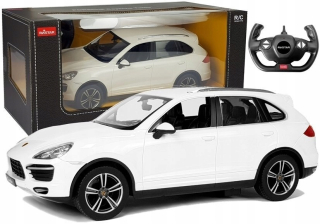 Auto R / C Porsche Cayenne RAstar 01:14 biela