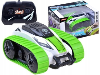 Auto Stunt na tratiach so zeleným diaľkovým ovládaním