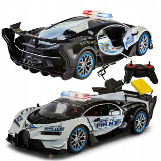 Automaticky ovládané policajné rc dvere s diaľkovým ovládaním Police