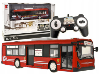 Autobus kontrolovaný s otvorenými dverami R282 čierna