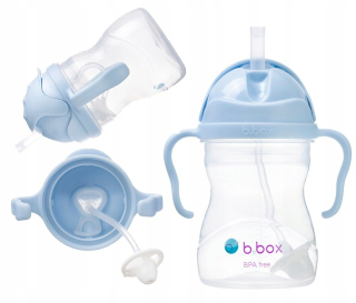 B.box BOX MUG BIDON s naloženým popruhom pastel b