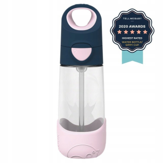 B.box fľaša Trifanien Bidon 450ml Indigo Rose