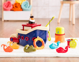 B.Toys Fish & Splis Loď od Bath hračiek