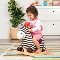 B. Hračky, plyšové hojdacie zebra, 18 mesiacov +