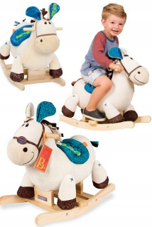 B.toys rodeo rocker banjo - hojdací kôň 18+