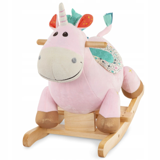 B.Toys Rodeo Cleo Plyšová Hojdacie jednorožec
