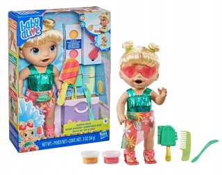 BABY ALIVE bábika Sunshine Snacks Blonde Ice