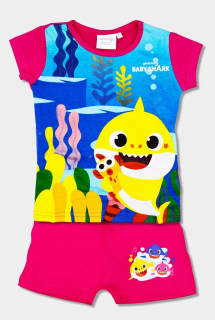 BABY SHARK - Summer pyžamu pre deti, 8 rokov 128 cm PinkFong