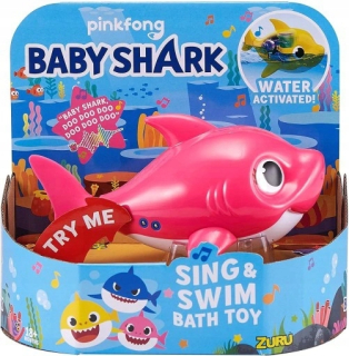 Baby Shark Robo nažive plávajúci žralok mama zvuk