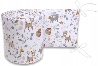Chránič do detskej postielky - Babymam Protector pre celú detskú postieľku 360x30 cm