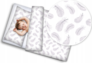Detský paplón a vankúš - Detská podstielka pre deti babymam 100x135 + list