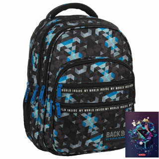 Školský batoh - Zálohovanie backp Up School Backpack M53 Geometria