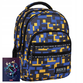 Školský batoh - Záložný batoh školy s blokmi + notebook A5/60K