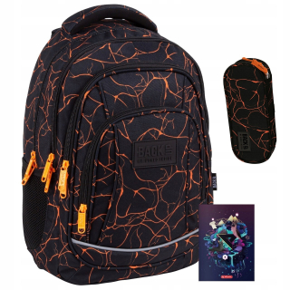 Školský batoh - Záložná sada 3in1 batoh Lava Magma Pencil CaseBook