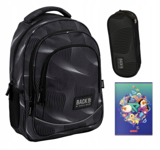 Záložná sada 3in1 batohový batoh ceruzka notebook Wave Dot