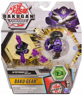 Bakugan Darkus TRETOROUS ULTRA BALL + Baku-GEAR