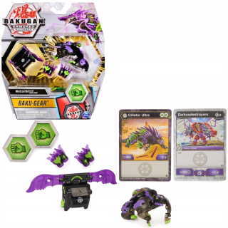 Bakugan GILLATOR ULTRA BALL SET + BAKU-GEAR