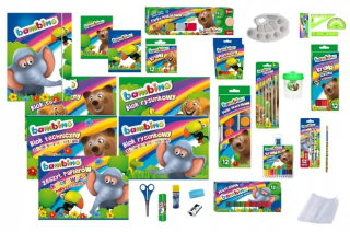 Bambino School Lifter Mega Sada farby, pastelky