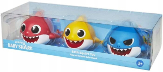 BANDAI Baby Shark 3 Figurínové kúpacie čísla