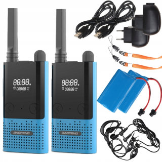BAFENG BF-T9 Shortwave Walkie zápätie Toki 2ks