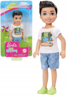 Chelsea klubu bábika Barbie MATTEL skejťák