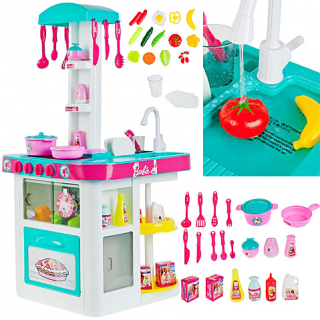 Barbie kuchyne kohútik s vodou Sound pre deti