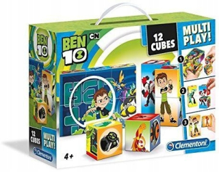 Ben 10 - Ben 10 Ilustrované bloky 12 kreslených prvkov netcat