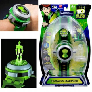 Ben 10 -  Ben 10 Omnitrix Zahraničné vesmírne hodinky projektor