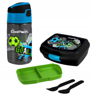 Bidon a Breakfast Coolpack BPA Free futbal