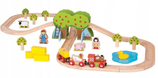 Bigjigs Farm Cable Kit Train Access 44el.
