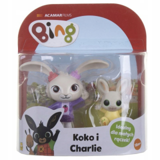 Zajačik Bing - Figuríny Bing Koko a Charlie