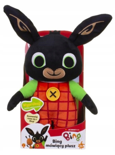 Zajačik Bing - Bing Králik Maskot Plyšová spieva 30 cm Hovorí Pl