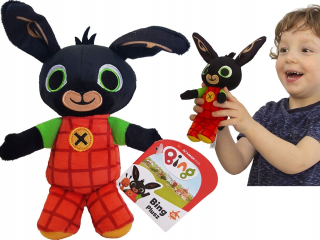 Zajačik Bing - Bing králik plyšový maskot plyš 20 cm