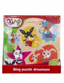 Zajačik Bing - Bing drevené hádanky