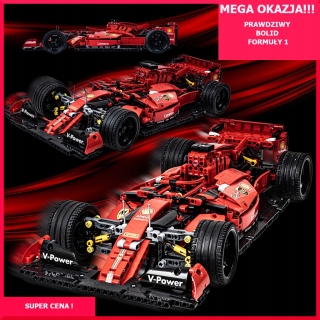 Stavebnica - Bolid Formule F1 SF90 Technic Skala 1:14 1099L.