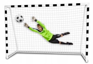 VEĽKÁ TRÉNINGOVÁ KOVOVÁ FUTBALOVÁ BRÁNA 300x200