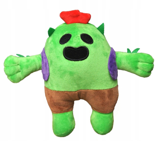 Brawl stars - Brahové hviezdy Figurine Mascot Plush Spike 25 cm