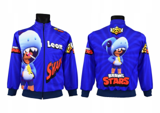 Brawl stars - Mikina Brawl Stars Leon Žralok B4 Veľkosť 152