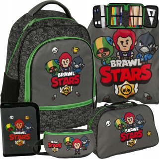 Školský batoh - Batoh School School Batoh až do 1 triedy Set 5in1