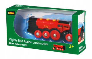Brio 33592 Klasická Locomotive Red ZB-127861