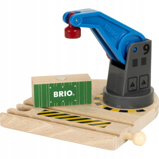 BRIO 33866 Rollovaný modrý žeriav