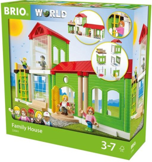 BRIO 33941 RODINNÝ DOM DREVOBLOK