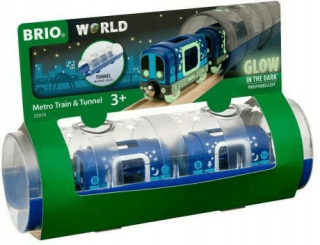 BRIO 33970 Svetelná sada v tmavom metra s