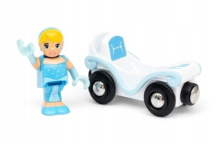 Brio Disney Princezná Popoluška s vozidlom