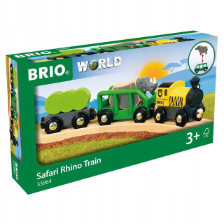 Brio vlak Safari s Rhino 33964 fronty