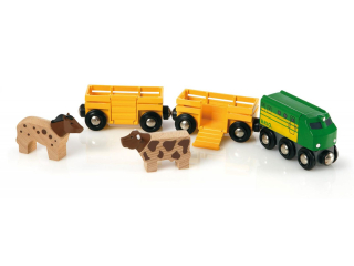 Brio Vlak s Farm 2 Vozne 33404
