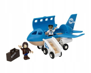 Brio dopravné lietadlo 33306 Schody Pilot Úschovňa